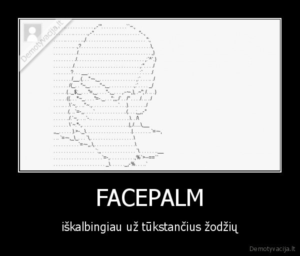 facepalm