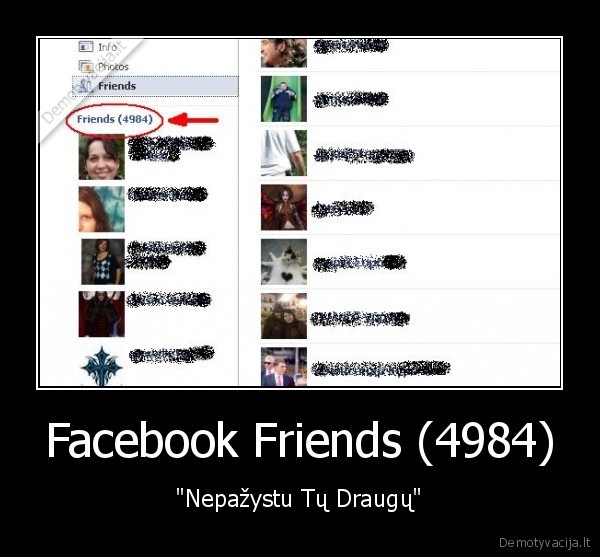 Facebook Friends (4984)