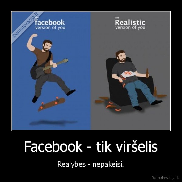 Facebook - tik viršelis
