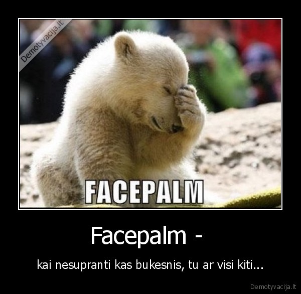 Facepalm - 