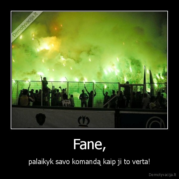 palaikymas, fanai, ultras