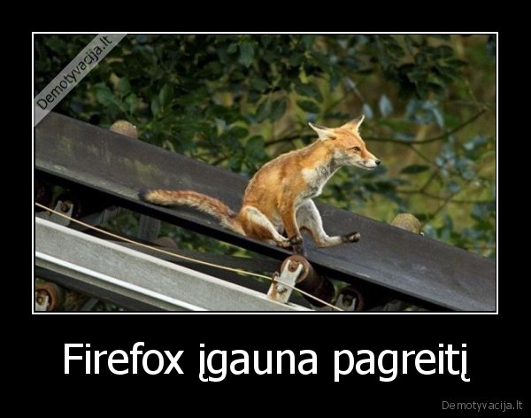 Firefox įgauna pagreitį