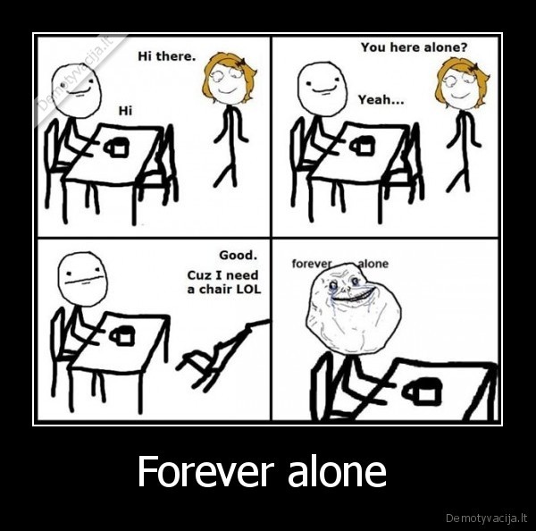forever, alone