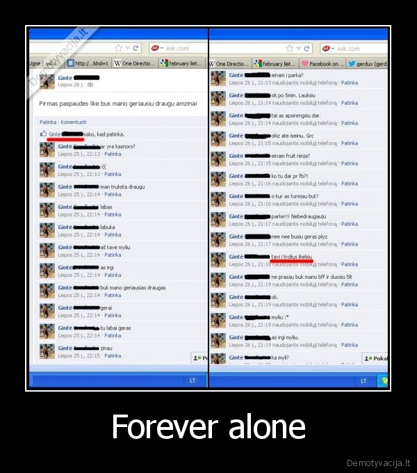 forever, alone, zino, trolius