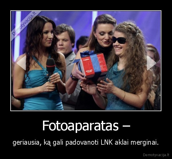 lnk,fotoaparatas,sou,dainos,konkursas,prizai