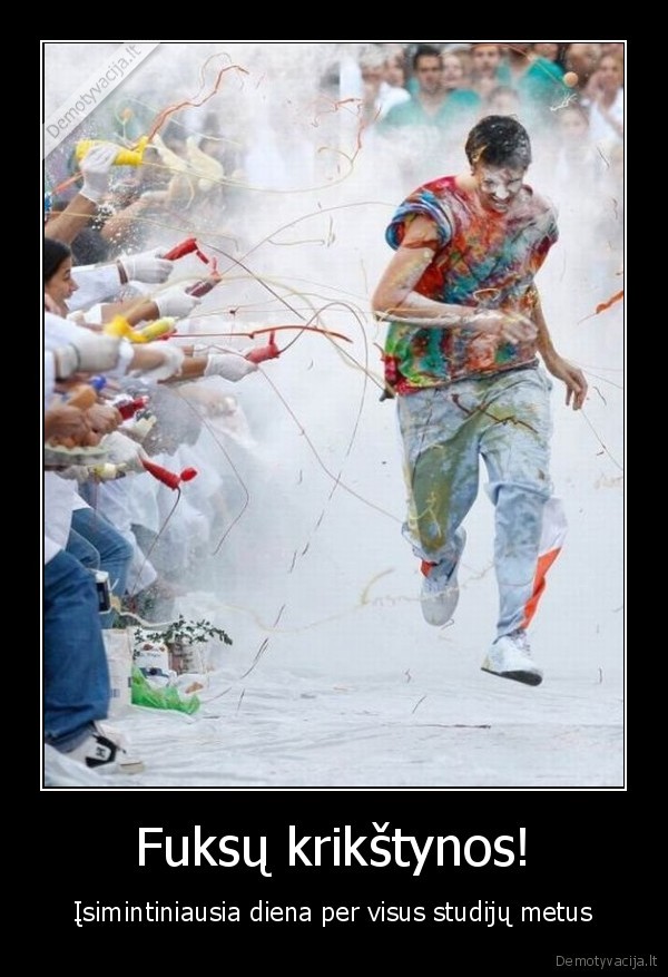 fuxu, krikstynos,fuxai,fuksai