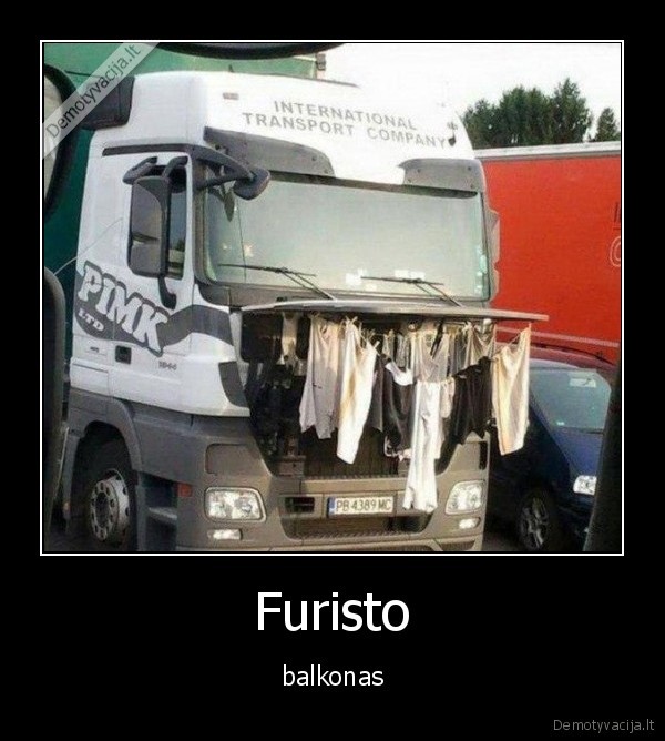 balkonas,vairuotojas