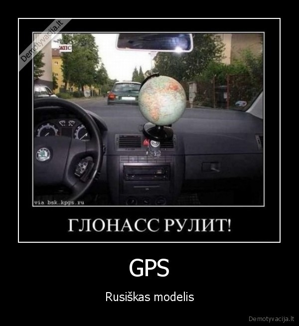 gps, rusijoje