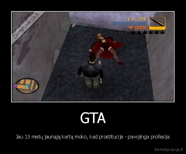 prostituciu, zudymas,gta, zaidimai