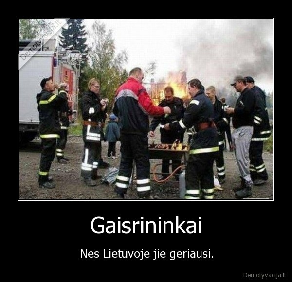 gaisrininkai,gaisras