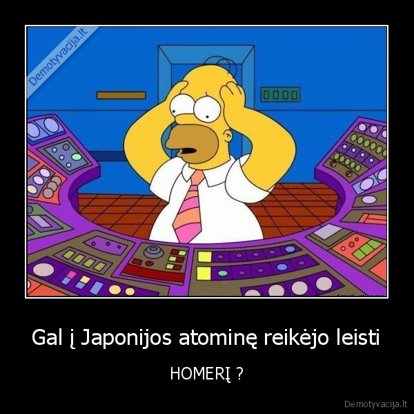 homeris,japonija,atomine,nelaimes