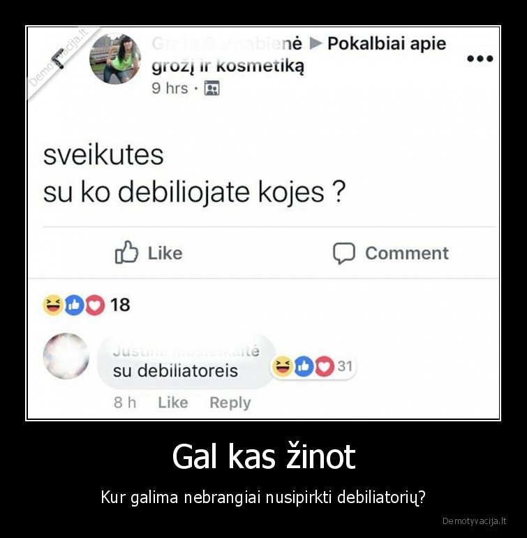 debiliatoriai,koju, depiliacija