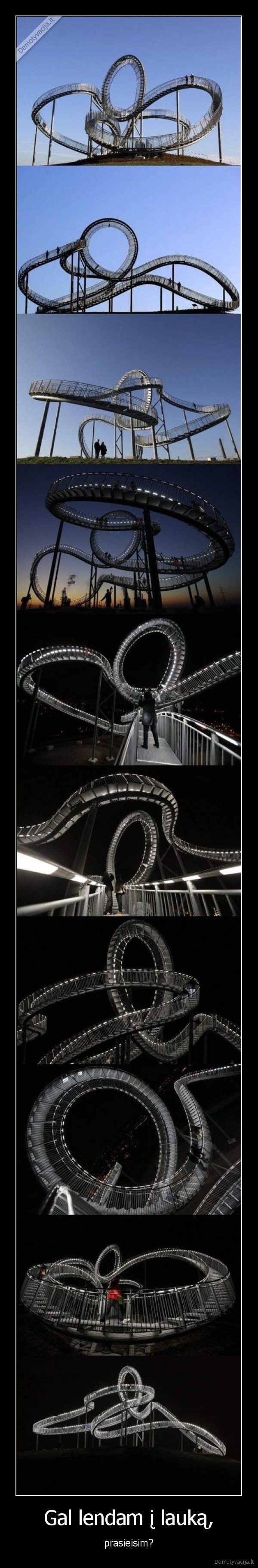 Gal lendam į lauką,