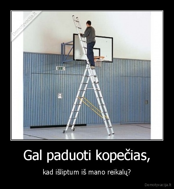 Gal paduoti kopečias,