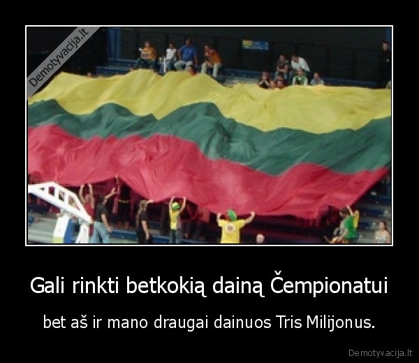 trys, milijonai, tj, netik, daina