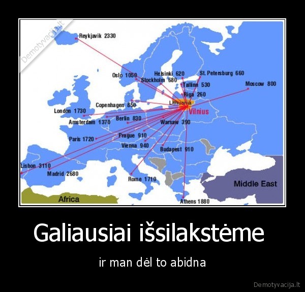Galiausiai išsilakstėme 