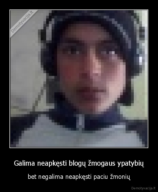 Galima neapkęsti blogų žmogaus ypatybių