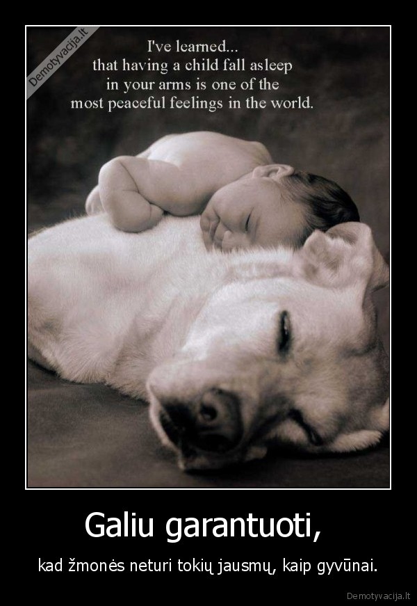 Galiu garantuoti, 