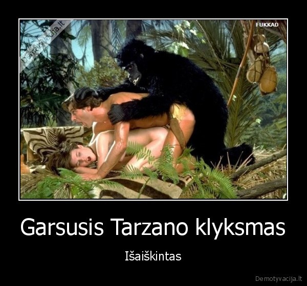 Garsusis Tarzano klyksmas