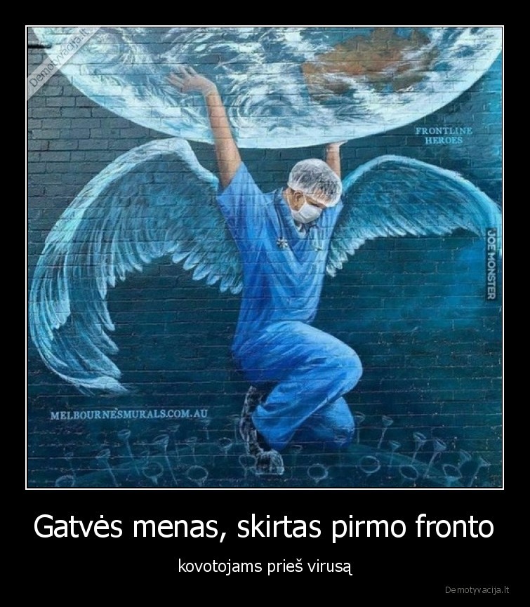 menas,gatve,pandemija,karantinas