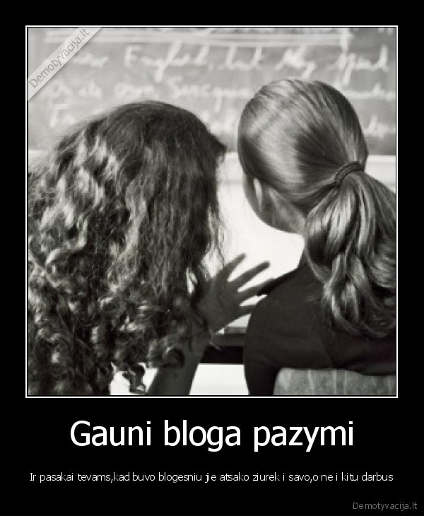Gauni bloga pazymi