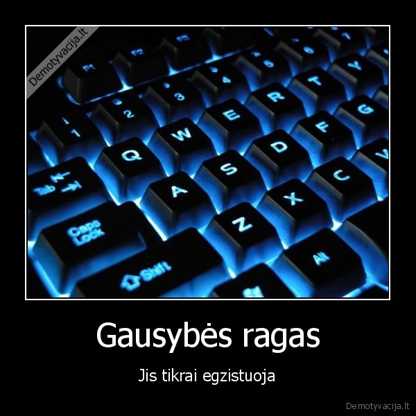 klaviatura,niom, niom, niom,gausybes, ragas