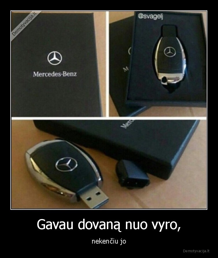 dovana,raktas,usb,mersedesas,mercedes