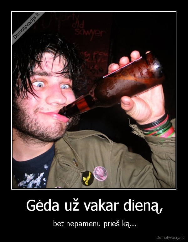 Gėda už vakar dieną,