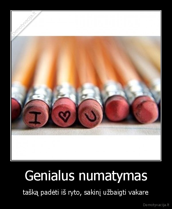 Genialus numatymas