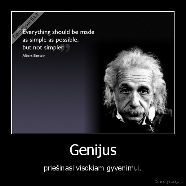 protas,genijus