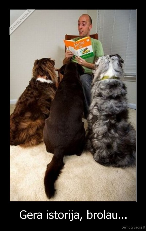 Gera istorija, brolau...