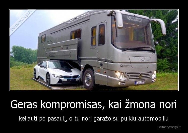 kompromisas,keliauti,automobilis,garazas
