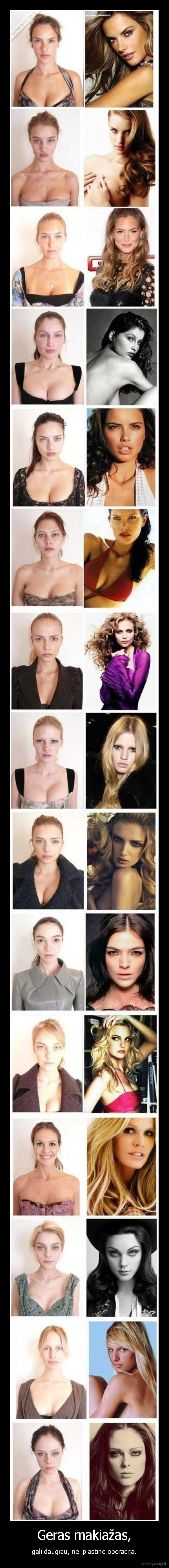 Geras makiažas,