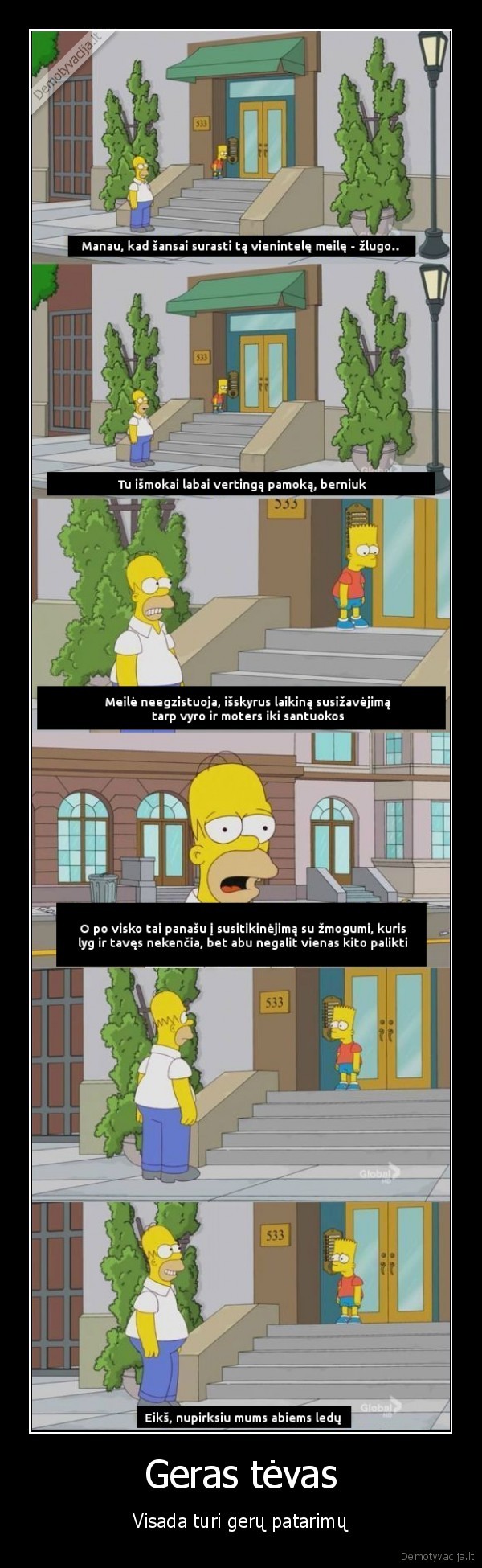 houmeris, simpsonas,bartas