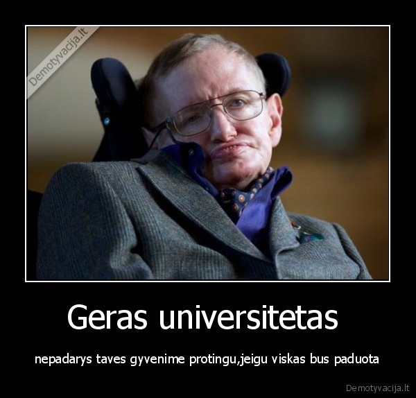Geras universitetas 
