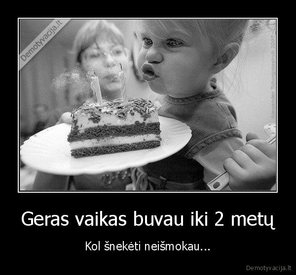 gimtadienis,du, metai,vaikas, prakalbo