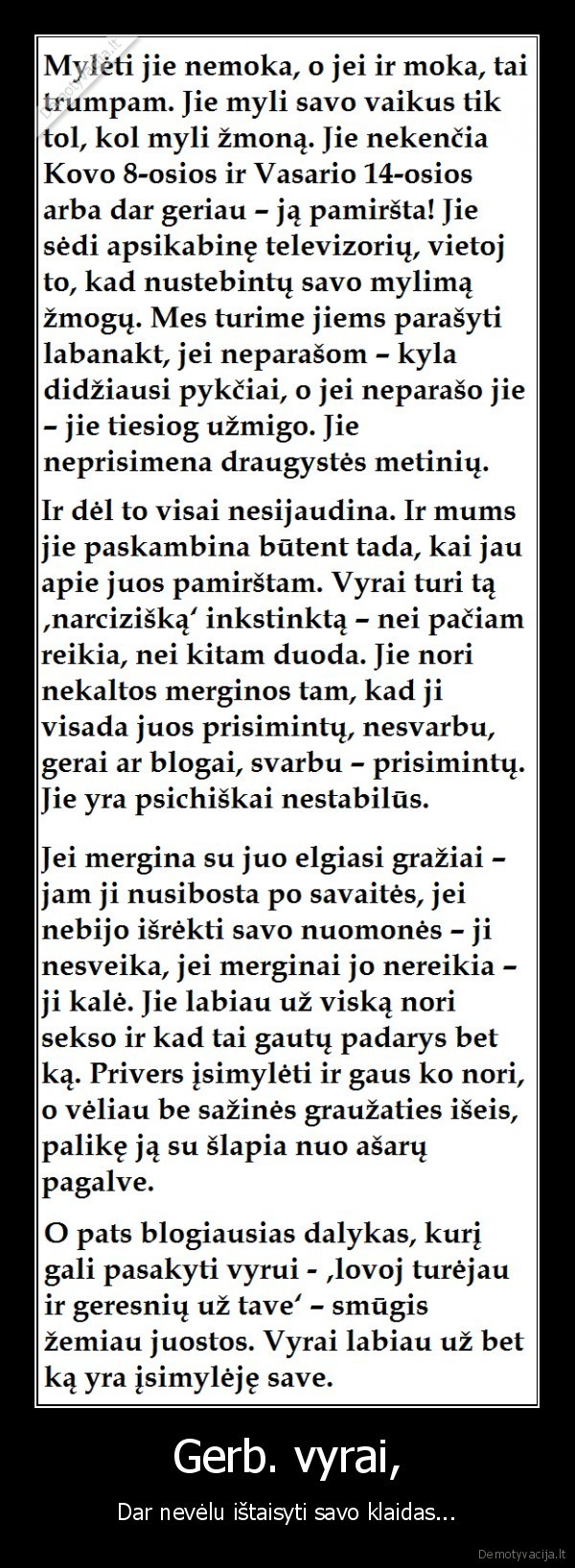 vyru, klaidos,taisyti, klaidas,moteriski, patarimai,patarimai, vyrams