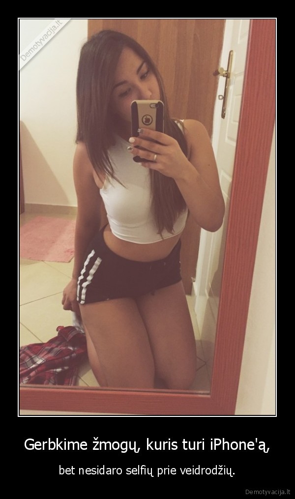 iphone,selfis,veidrois,mergina,pagarba