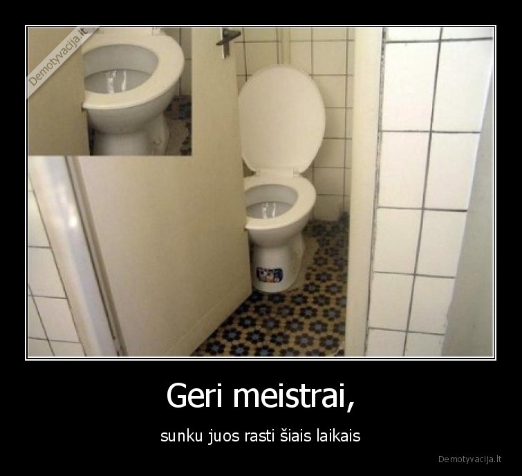 meistras,tualetas,durys,blogai