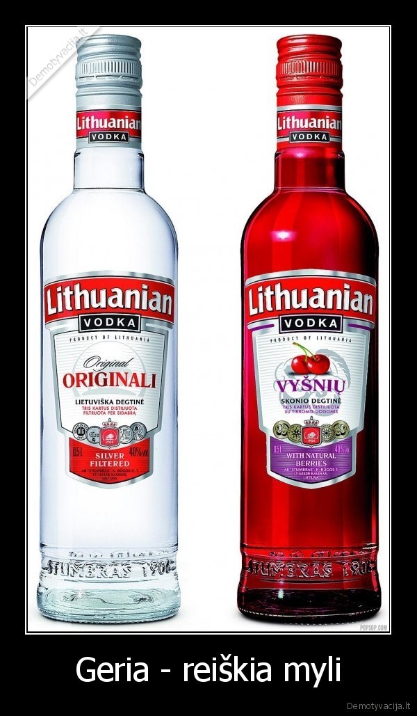 Geria - reiškia myli
