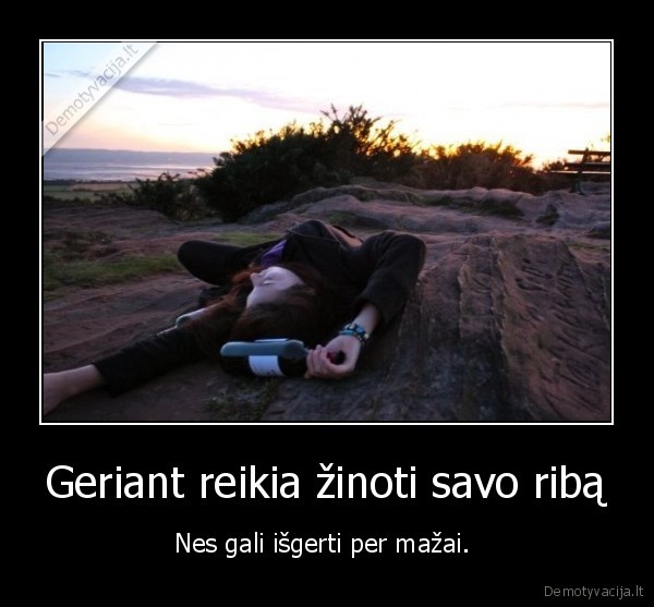 ne, ne, negeriau, bet, norejau