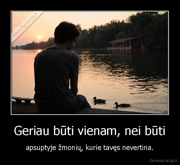 vienatve,zmones, nevertina