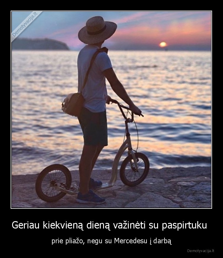 darbas,atostogos,paspirtukas,pliazas