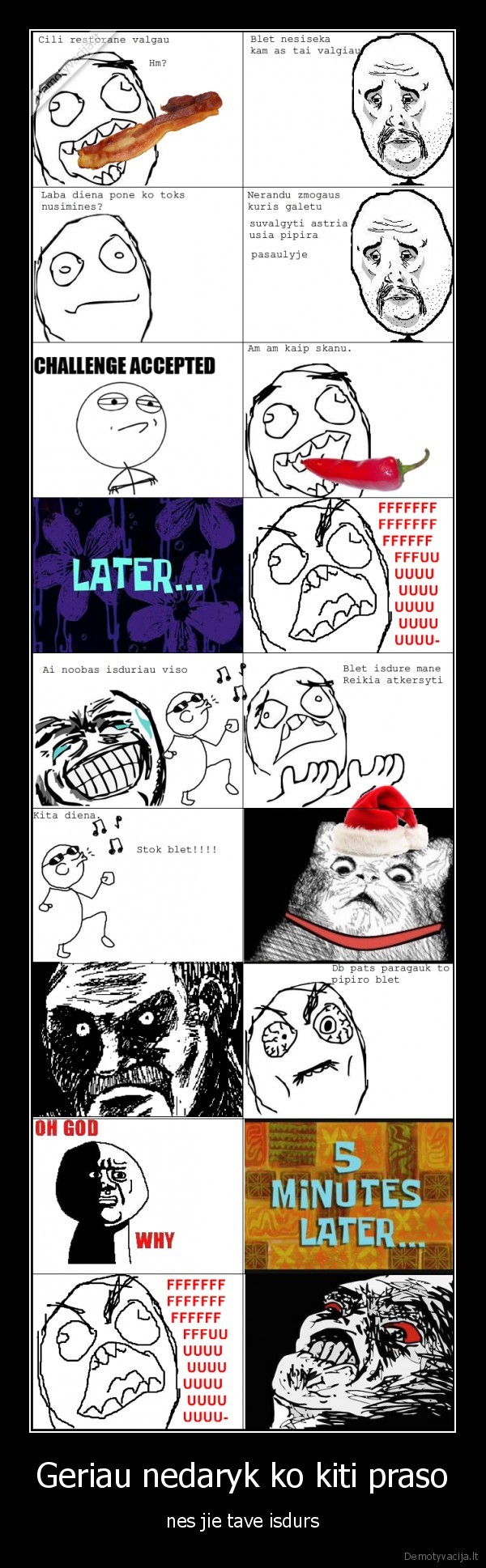 suka, pipiras, nupiso, kaciukas, kaledine, kepurike