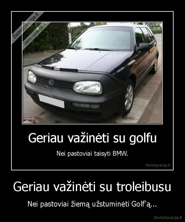 golfas,troleibusas,ziema,golfas, neuzsiveda