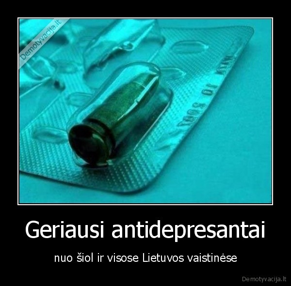 Geriausi antidepresantai