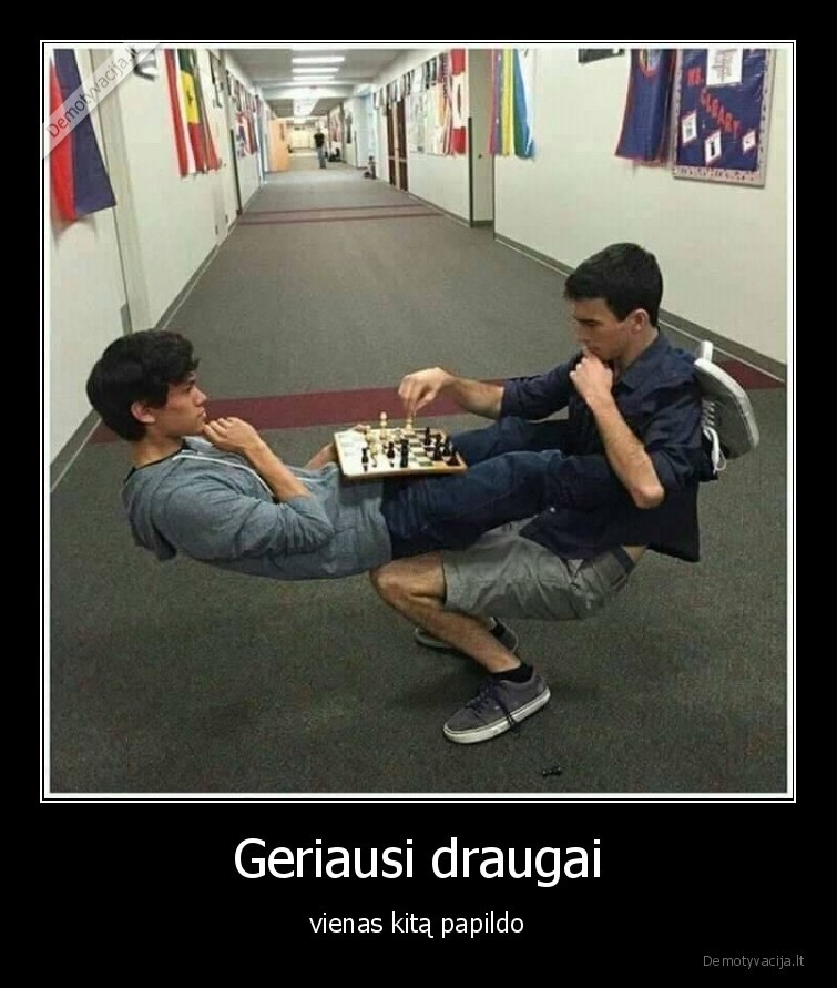 draugai,geriausi,papildo,sachmatai