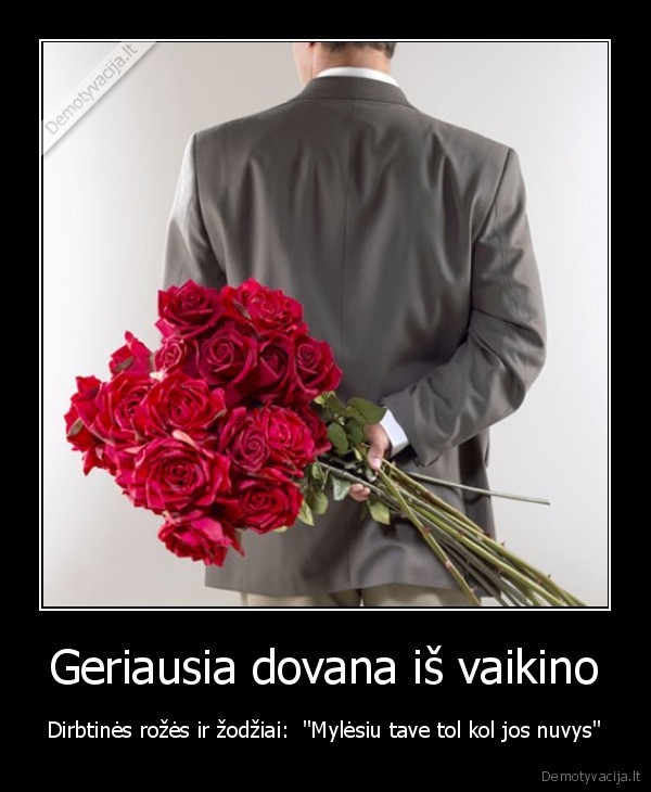 Geriausia dovana iš vaikino