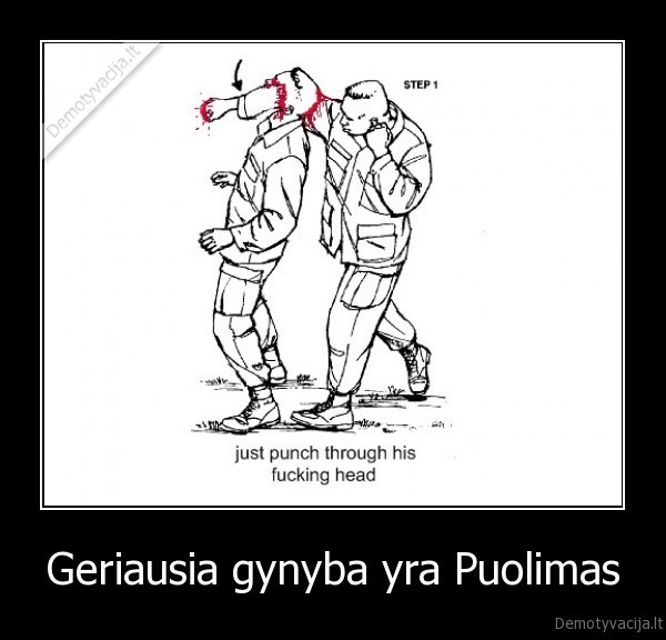 Geriausia gynyba yra Puolimas