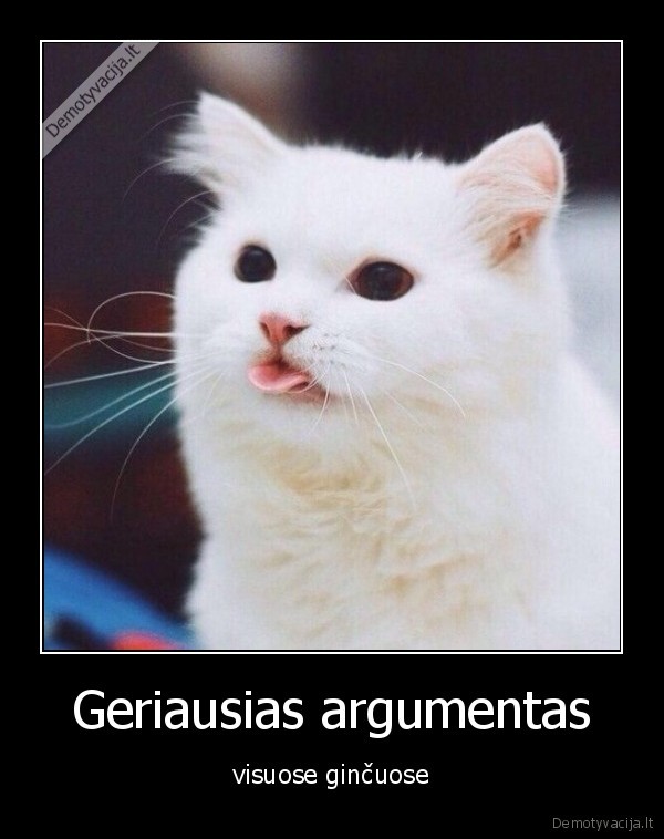 Geriausias argumentas